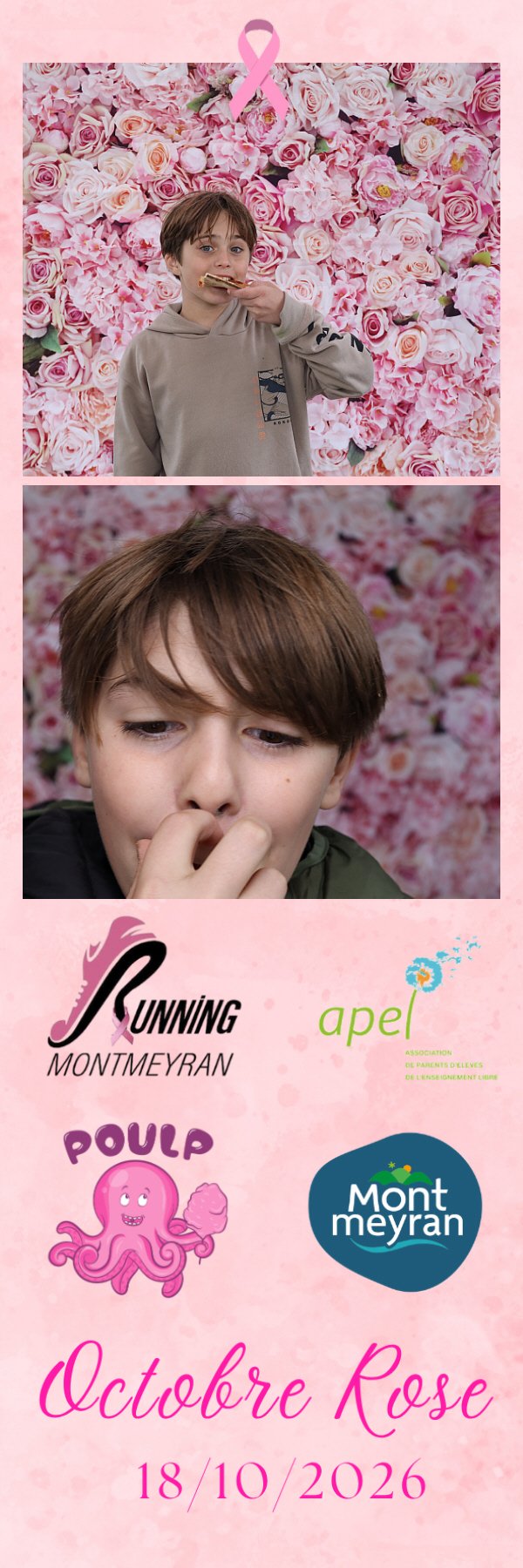 Photo de Octobre Rose Montmeyran par Photobooth