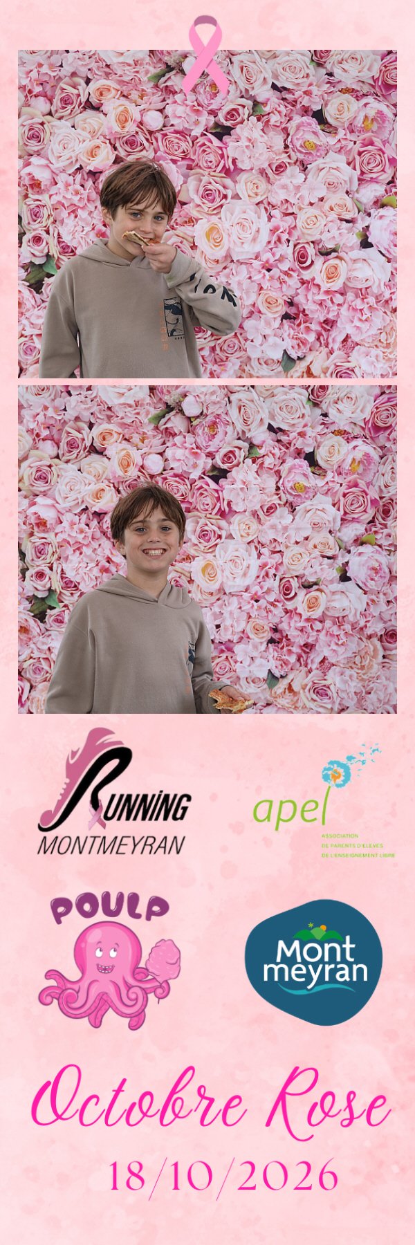 Photo de Octobre Rose Montmeyran par Photobooth