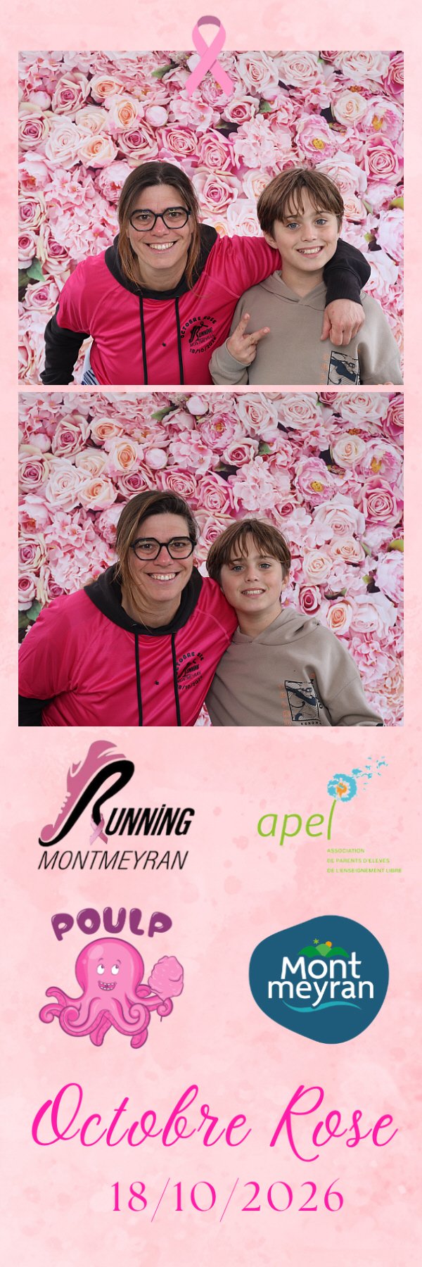 Photo de Octobre Rose Montmeyran par Photobooth