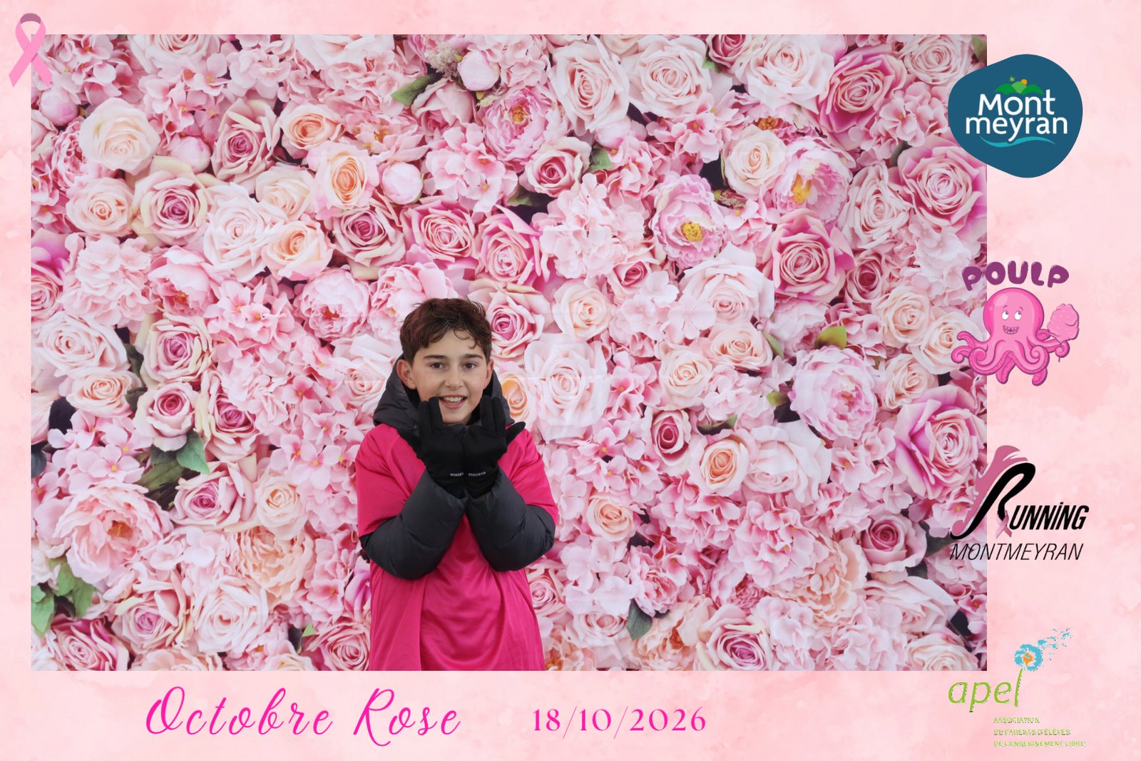 Photo de Octobre Rose Montmeyran par Photobooth